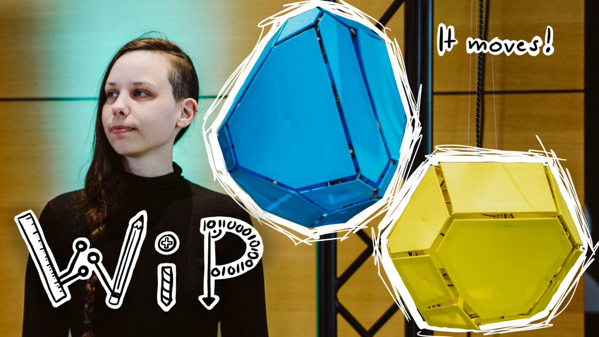 Bleeptrack's tweet photo. It's alive, but only if someone is watching! Here's the video documentation on my one week build of the kinetic sculpture "Parameter Space" ⬇️
https://t.co/nvkdkRQG0L https://t.co/Rj1EnqmfSu