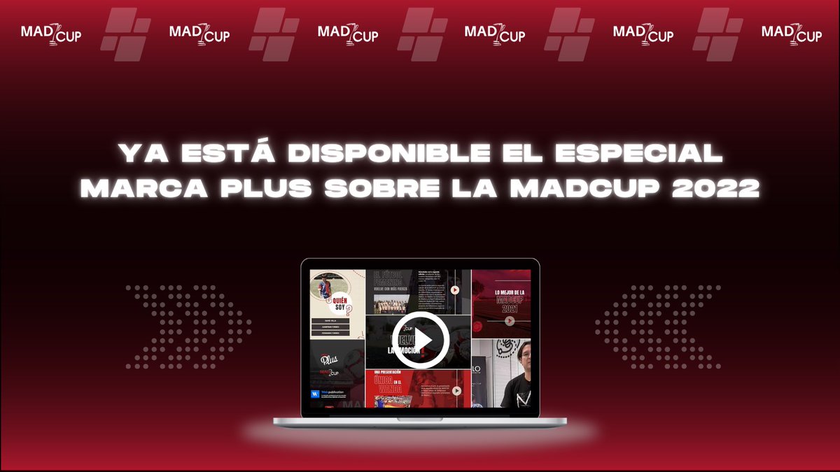 ⭐️Ya está disponible el especial #MARCAPlus sobre la #MADCUP2022🏆

Toda la información sobre el torneo, entrevistas, juegos interactivos, videoreportajes...
¡Vuelve la emoción a Madrid! ⚽

Descárgalo gratis en <a href="/marca/">MARCA</a>👉 marca.com/marca-plus/mag…