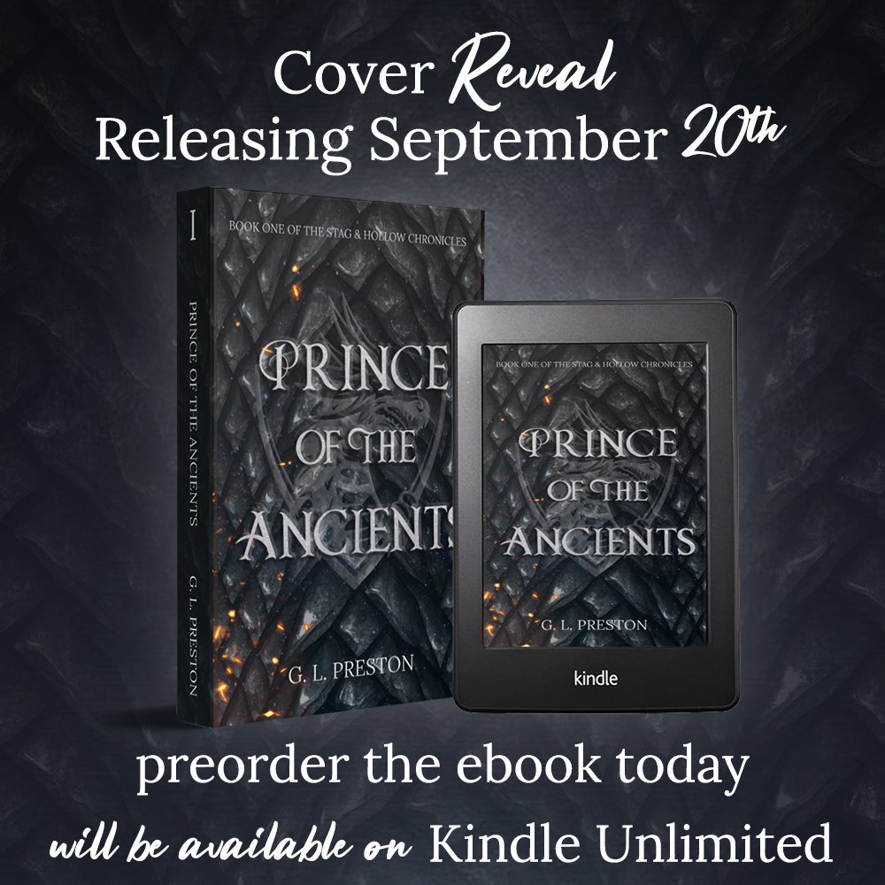GemLPreston's tweet photo. I'm excited to reveal the cover of my debut novel, PRINCE OF THE ANCIENTS.
This is a series for lovers of fantasy, forbidden love, found family, and mysterious magic. Oh, and DRAGONS!
Pre-order link below!
https://t.co/CQ34fagr1p
#fantasywritingcommunity #writingcomunity https://t.co/fuSjtrq3yt