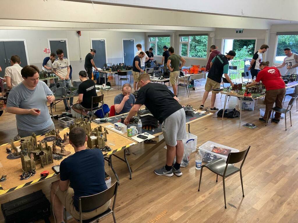 GnStudio's tweet photo. Why haven’t I posted models in ages? Part of that is because I’ve started running my own 40K events! Today my third RTT sees 24 players of all levels pitting it against each other in St Albans UK. I find I prefer running these really rewarding and less s… https://t.co/IVc6QMxBtl https://t.co/67TIsKmOH7