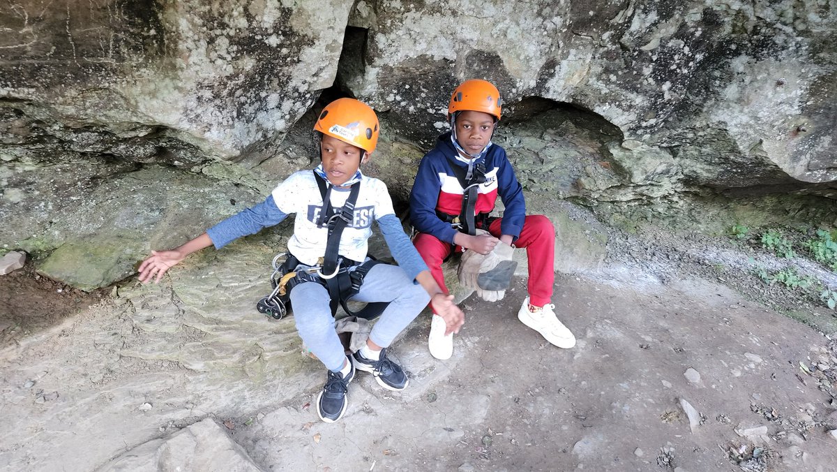 sontondlovu's tweet photo. For his 11th birthday, my son Khumo requested a #ShotLeft and mom delivered ziplining in the Berg. And what an adventure it was!!! We are raising future adventure tourists, i tell you. #BirthdayShotLeft #KhumoTurns11 #LetsGoWild #unzipadventure https://t.co/ntjSc7Jk8i