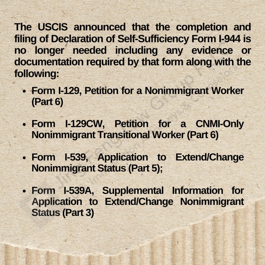 JingFengLaw's tweet photo. FORM I-944 No longer needed in NEW PUBLIC CHARGE RULE?
Learn more about this here: https://t.co/uKZW4Hu475
#publiccharge #usavisas #usavisaprocess #usimmigration #usaimmigration #uscitizen #greencard #usa #greencard #immigration https://t.co/jiA2Lt91rf