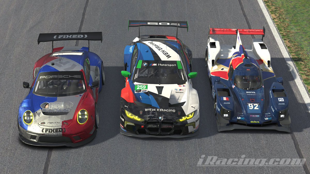 SBRAmbrose4's tweet photo. Back-to-back for iRacing Daytona 500
Now back-to-back for iRacing Glen Watkins 6 Hour
Big gg's to @Masterb3zerk with the avoiding the LMP2 missiles even when we we're hit with one
Now onto the Spa 24 Hour in a months time https://t.co/eKS61yh1y9