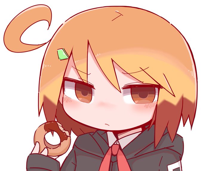 アイコン用のやつ全体図、目頑張りすぎて別人感あり 