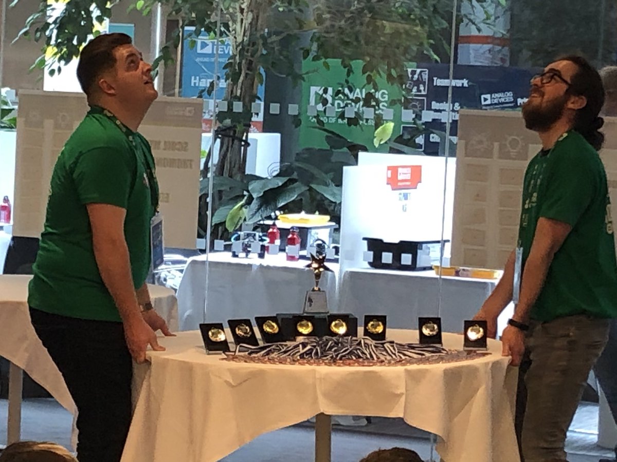brureens's tweet photo. Well done to Aimee, Eli, Matthew and Cormac who represented the school at the @ADI_News #robotics competition today. They just lost out on a place in the quarter final but can be very proud of their very high score in the #teamwork and #designandinnovation sections👏👏 https://t.co/r8z9KMa9zc