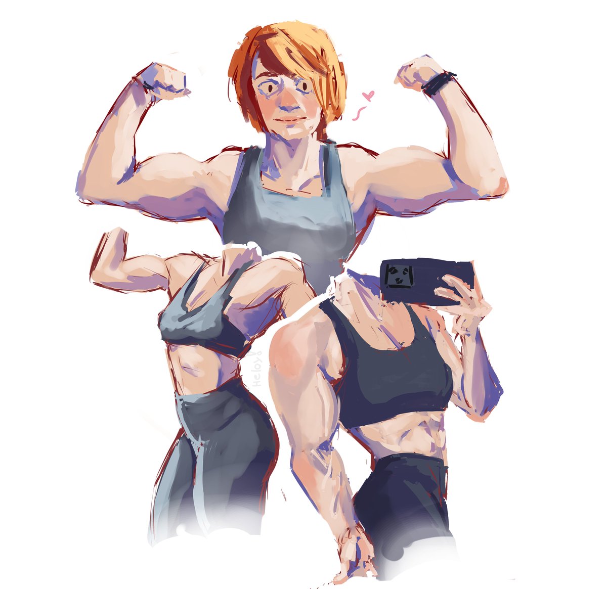 Heloy_art's tweet photo. quick studies 💪 https://t.co/ouBvCtdaxP