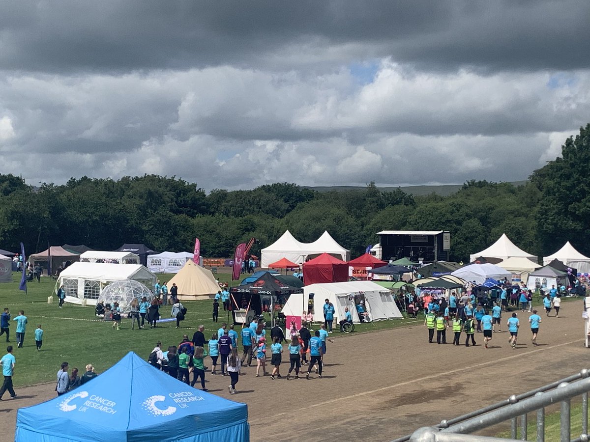 trudy_sta's tweet photo. Such a wonderful atmosphere and so good to be face to face with incredible supporters of  @CR_UK  Relay For Life Legenderry 2022 https://t.co/P6F1RgZeLS