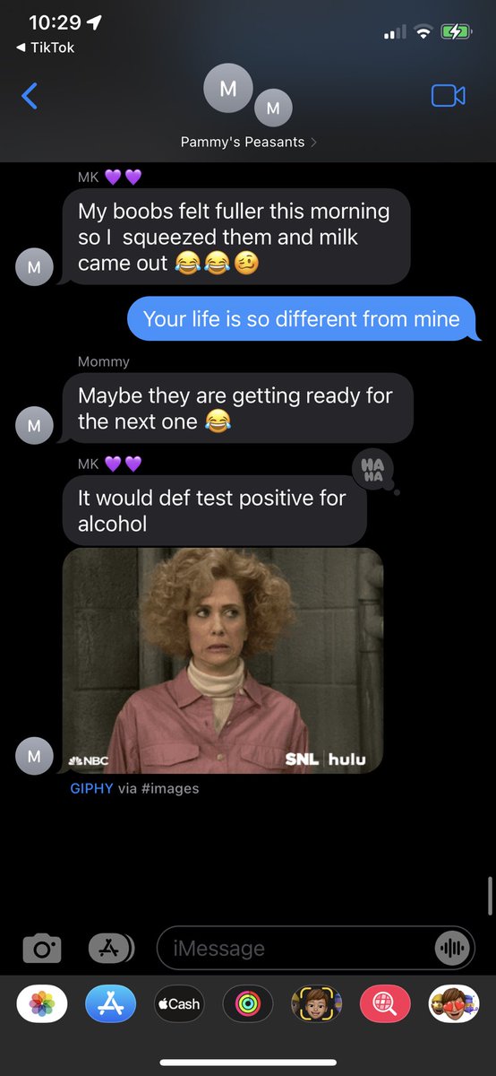 krisLC123's tweet photo. Very normal group chat convos ft @k8camacho’s 🍼 https://t.co/eRlFhrLfXK