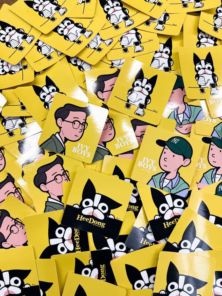 IVY Boys &amp; <a href="/HeeDongNFT/">HeeDong</a> stickers anybody? Keep a lookout for them at our NFT.NYC event!