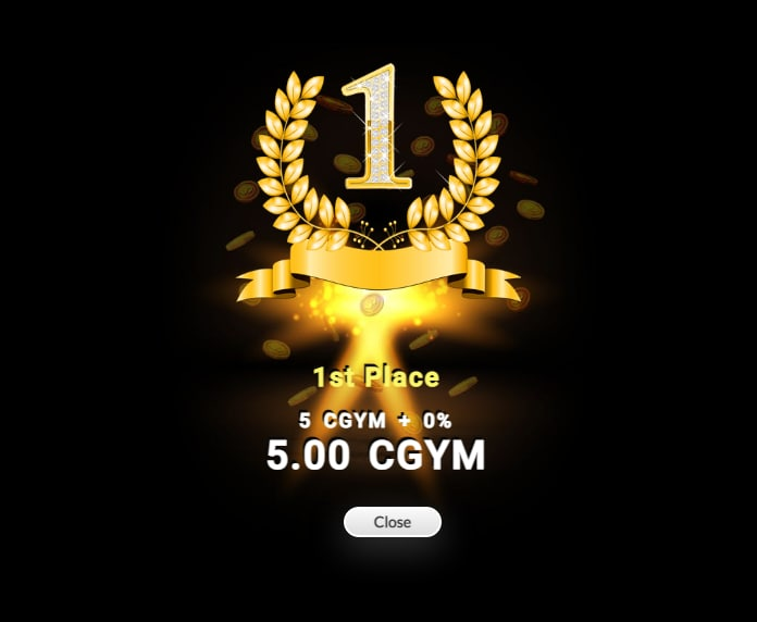 Let's Train and get 1st Place!
💪🎉💰

cryptogym.me

#Airdrop #BSC #NFT #Betatest #NFTGame #cgym #whitelist #WhitelistNft #cryptogym