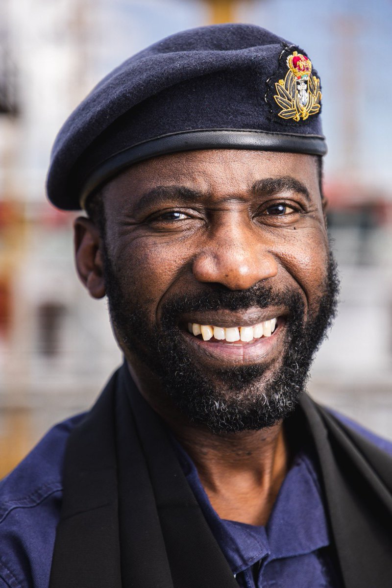 MarylaIngham's tweet photo. As we sail from Quebec, farewell for now to our amazing Chaplain, Pastor Newton Ndlovu, who has been with us for 5 weeks. He has brought joy, compassion and some great sermons! We look forward to welcoming him back for his next rotation! Great photos by @WhatmoreCameron https://t.co/Q81DdFHMtB