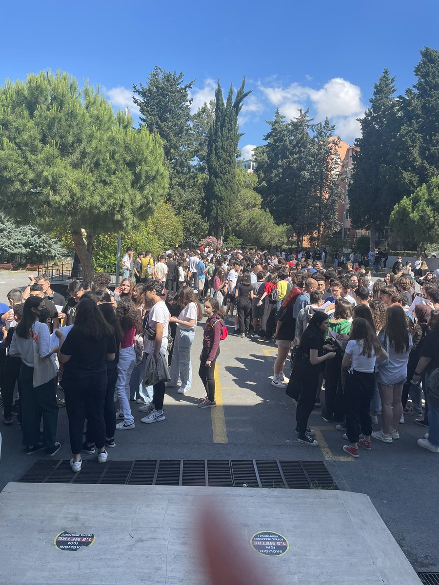 Karnelerimizi dağıttık.