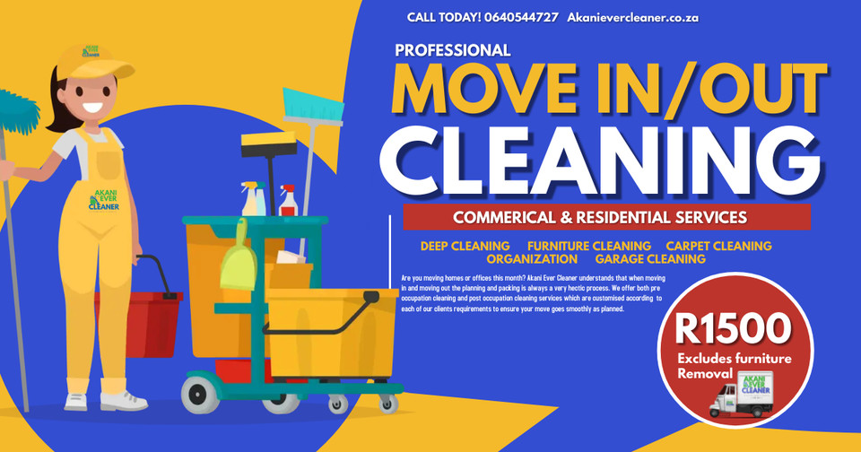 EverCleaner's tweet photo. One-Off Thorough Move In Clean. Ideal service for moving into a new property, our deep clean will help bring your property into new property

Book us now 0640544727

🗼Location : Gauteng 

#MoveinCleaning #NewApartment  #House https://t.co/qeT528Tw8j