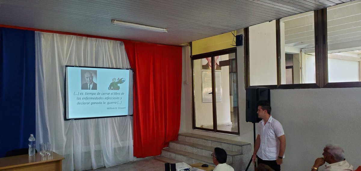 DPSCfgos's tweet photo. Concurso Premio Anual de Salud 2022 #cienfuegos, el estudiante Rodolfo Javier Rivero presenta su trabajo investigativo: Resistencia Antimicrobiana en Unidades de Cuidados Intensivos.
@YagenPomares @LivanRojas4 @japortalmiranda @HPUPaquitoGzle1 https://t.co/7H1ztKlseo