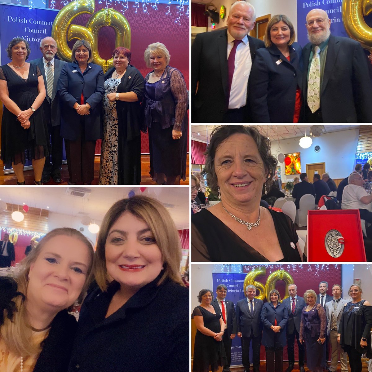 NatalieSuleyman's tweet photo. Happy 60th to Polish Community Council of Victoria! 🎂🎈
Wonderful to join my good friends to celebrate this milestone! An amazing contribution to Victoria.
FACT: First Poles to arrive in 🇦🇺 were ten Polish sailors, who sailed into WA on a Dutch ship in 1696! STO LAT ❤️#PCCV https://t.co/1wfvjDsPRL