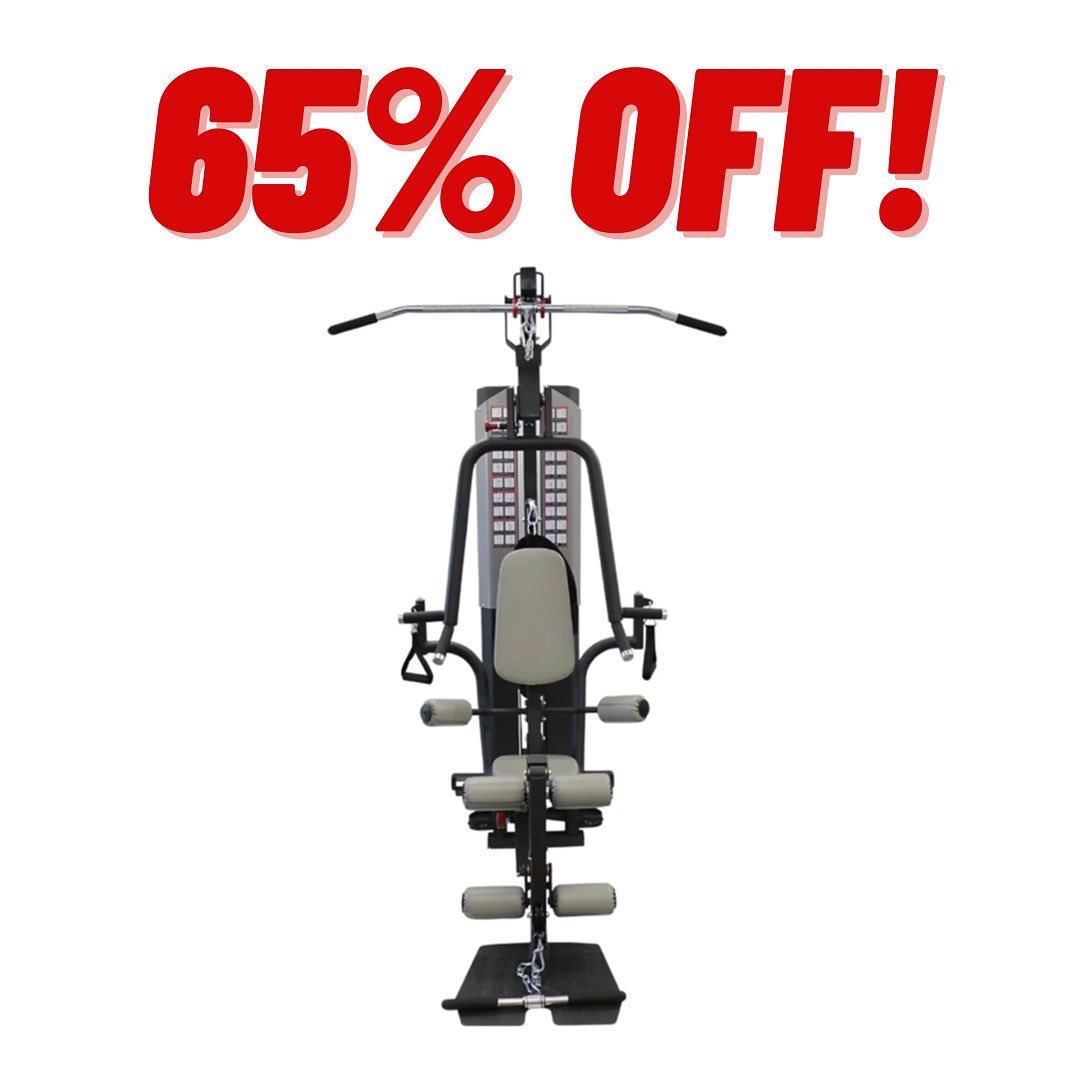 Take 65% OFF!

TKO single stack 6610 provides you with the flexibility to customize your home gym and achieve your personal fitness goals. Includes Leg Press💥

#sale #workouttips #homegym #workoutequipment #Health #gym #fit #fitness