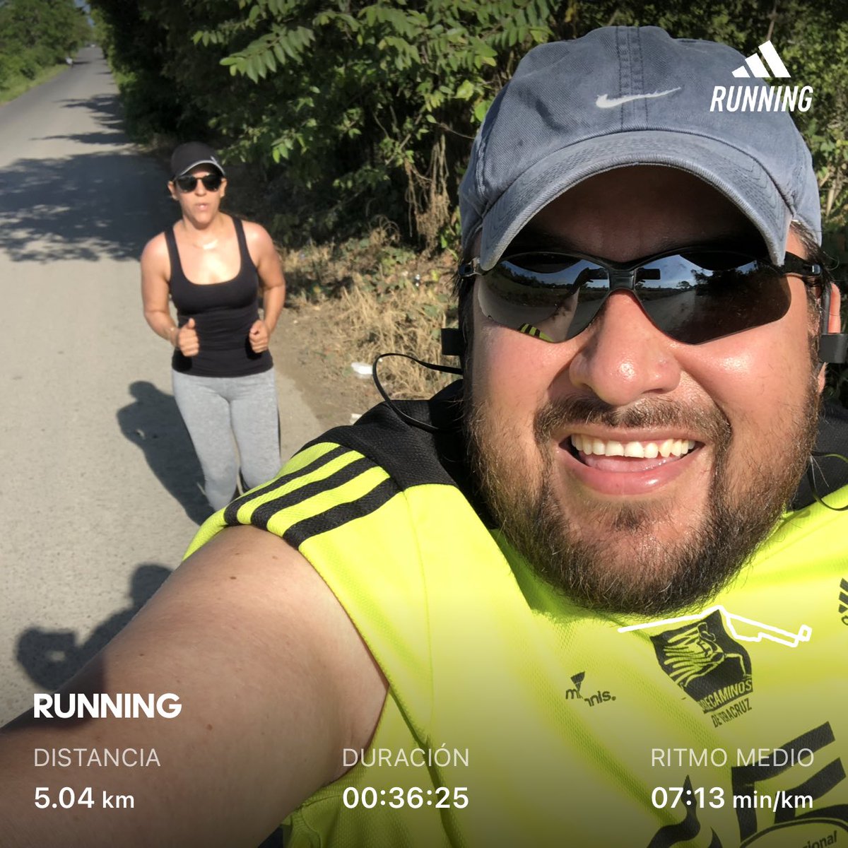 #yoelegicorrer #running. Una corrida por las huertas de limón en San Rafael, Ver.