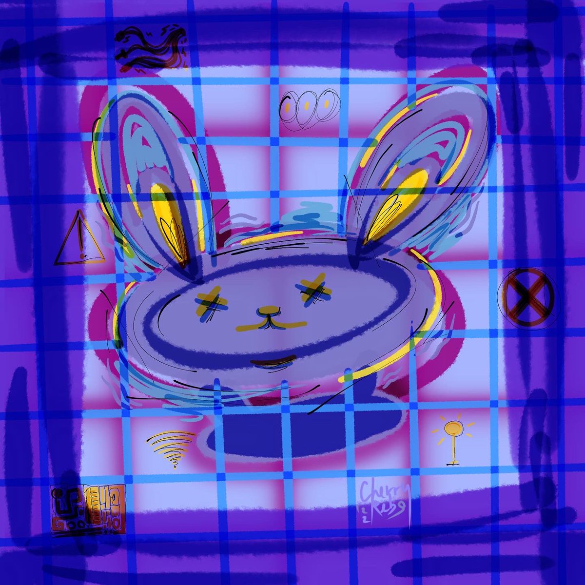 cherryrebs's tweet photo. Back from the de*d to bother everyone with my art thank u
#bunny #weed #art #cute #digitalart #originalart #illustration https://t.co/0v9D56Fb6P