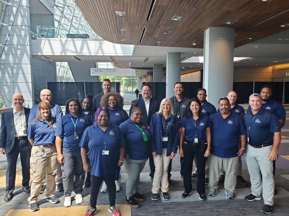 VBCPS Security team working hard to keep graduations safe and running smooth!! Thank you for your assistance and know that your presence is essential.