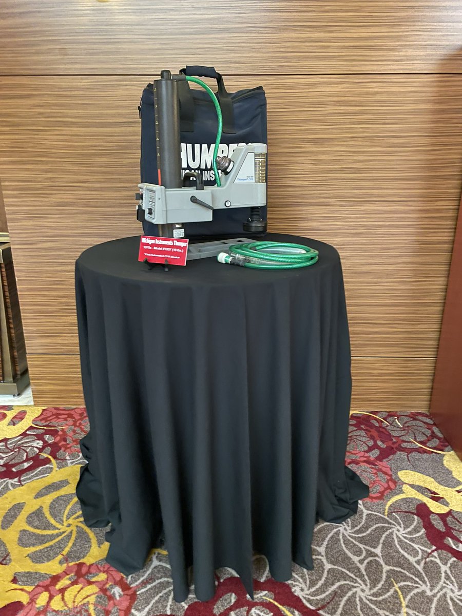 MiekoD's tweet photo. .@EaglesGather loved this display of #EMS history. Can someone share a pic of the entire display? #GatheringEagles22 #lifepak https://t.co/Vd1HvBzjv6