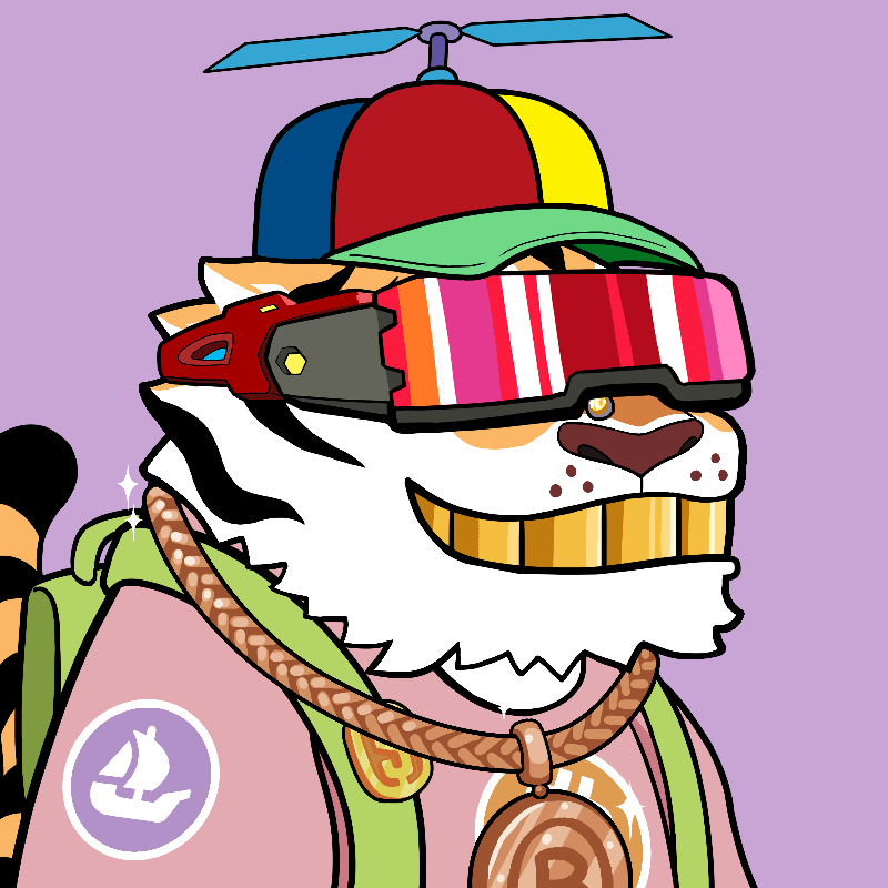 NFTsStats's tweet photo. Top #nft sold on #Binance in the last 24 hours:

Title: Heldig Tiger (Lucky)
Price: 14,433 $BUSD https://t.co/GdZ7zoog7U