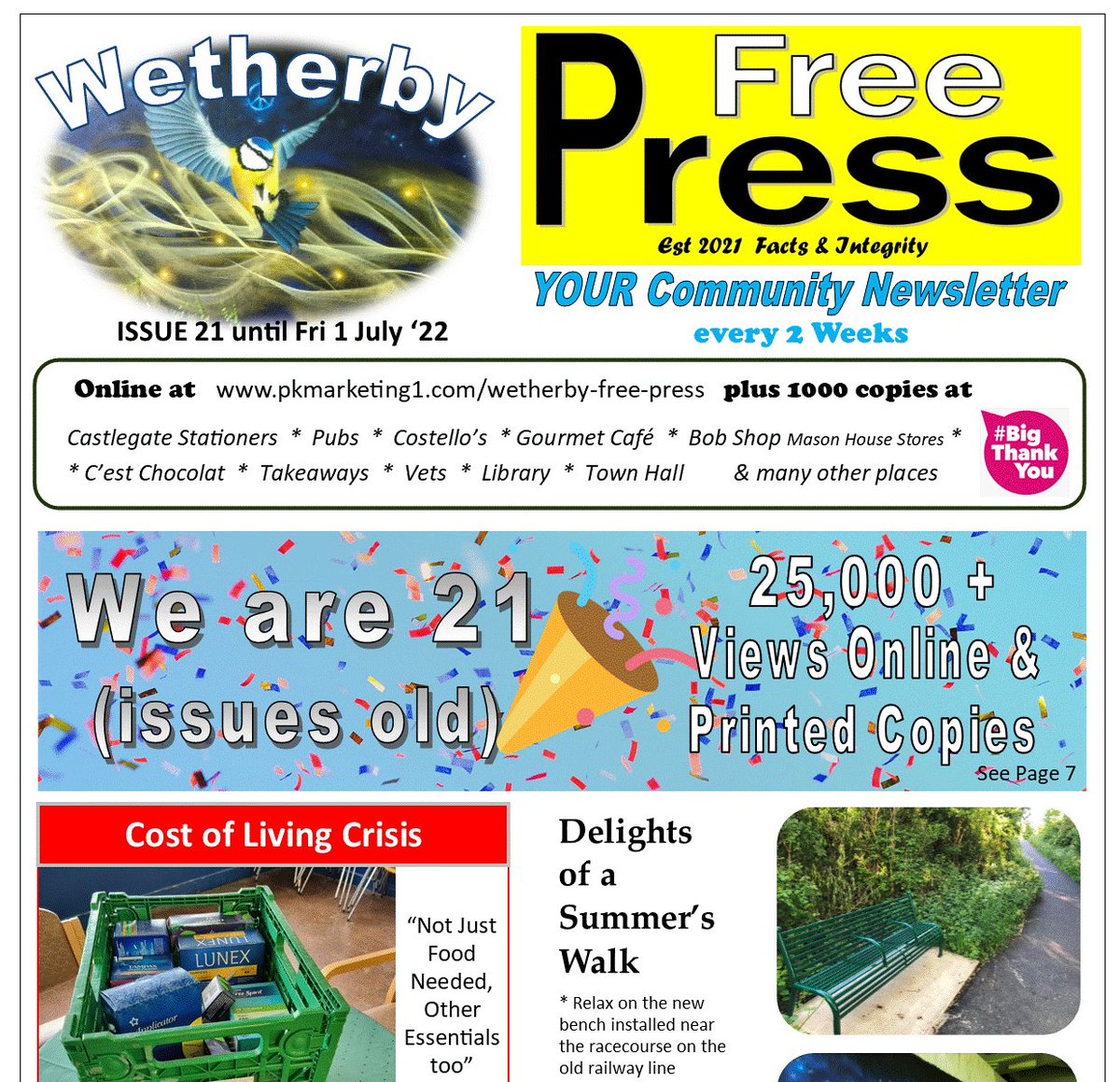 What a TV duo they would have made ont local news! <a href="/GrationHarry/">HARRY GRATION 🇺🇦</a> &amp; <a href="/christinetalbot/">Christine Talbot</a> See them #enjoyingapint together for <a href="/cliffordbeerfst/">CliffordBeerFestival</a> at pkmarketing1.com/wetherby-free-…   Articles on <a href="/WBYFoodbank/">Wetherby & District Foodbank</a> <a href="/WelcomeWetherby/">Welcome To Wetherby</a> Jokes, Useful Info too – a #Real #CommunityNewsletter   <a href="/SpaClifford/">Boston Spa and Clifford</a> 😀