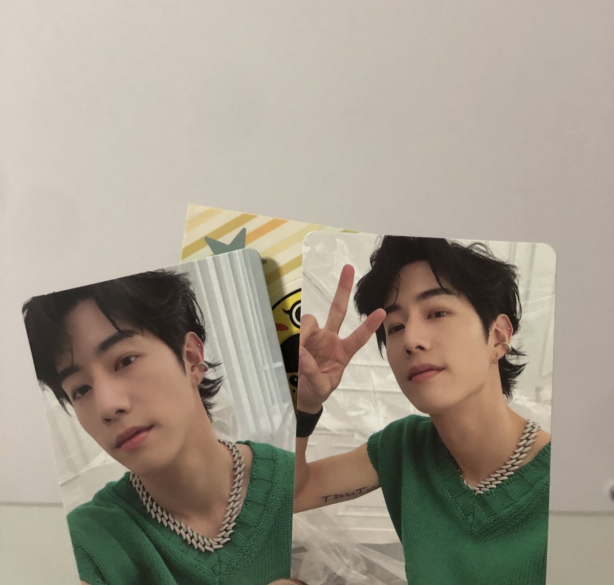 pinkpmark's tweet photo. ได้รับการ์ดเรียบร้อยแล้วค่า💘🫧  #maybreview https://t.co/bR3jVMn1JK