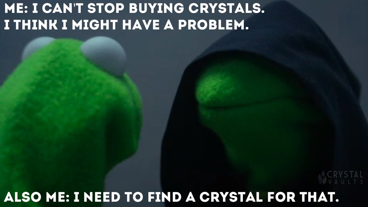 I mean... there technically is a crystal for that 😂 #crystals #Memes  #funny #CrystalHealing #crystal #gems #gemstones #minerals, image size:1200x675