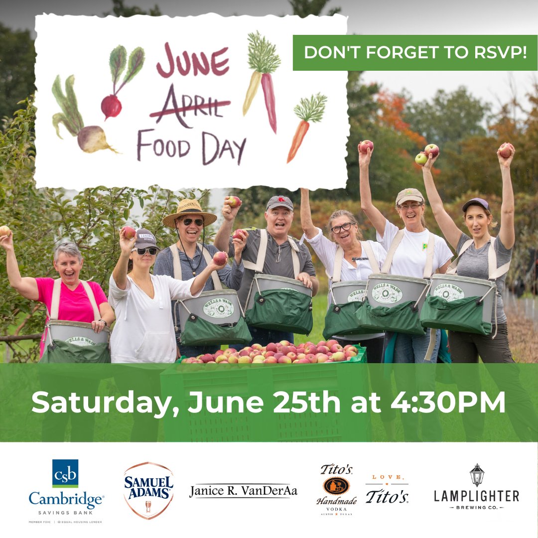 Hands in the air if you’re excited for June Food Day!

This summer kickoff gathering is just a week away—secure your tickets now using the link in our bio to join us for food, drinks, live music and more: eventbrite.com/e/april-food-d…