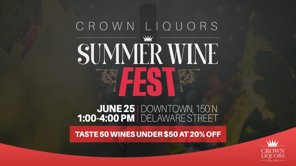 Crown Liquors on Twitter "ONE WEEK FROM TODAY! Don't miss the tasting