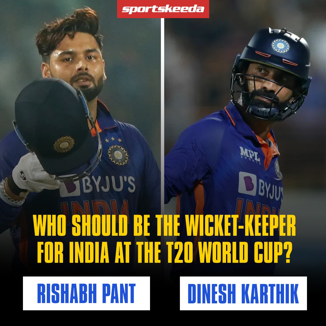 Sportskeeda on Twitter "Let us know your opinion ⬇️ RishabhPant DineshKarthik India 