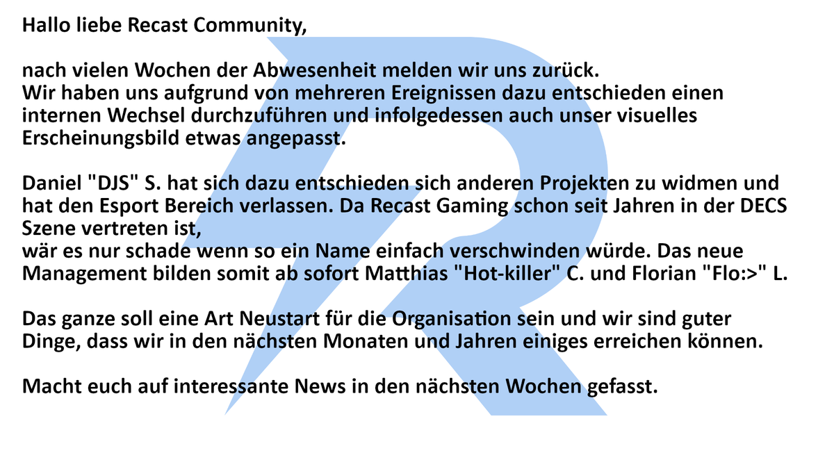 Recast Gaming tweet media