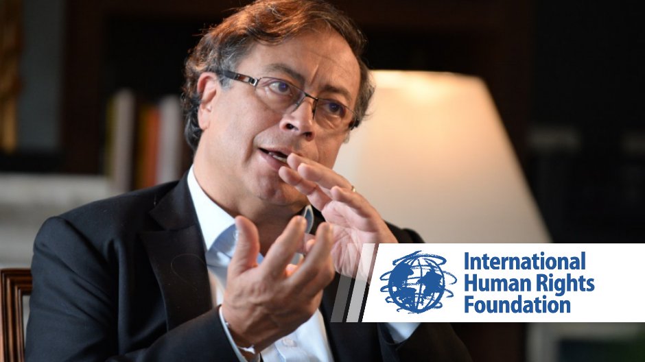 IHRF_English's tweet photo. Gustavo Petro y Francia Márquez representan la esperanza de cambio que #Colombia🇨🇴 necesita para avanzar hacia un futuro mejor: respetando el Estado de Derecho, la igualdad de oportunidades para todas las mujeres, los #DerechosHumanos y la atención a las personas más necesitadas. https://t.co/ZdGWMcajGj