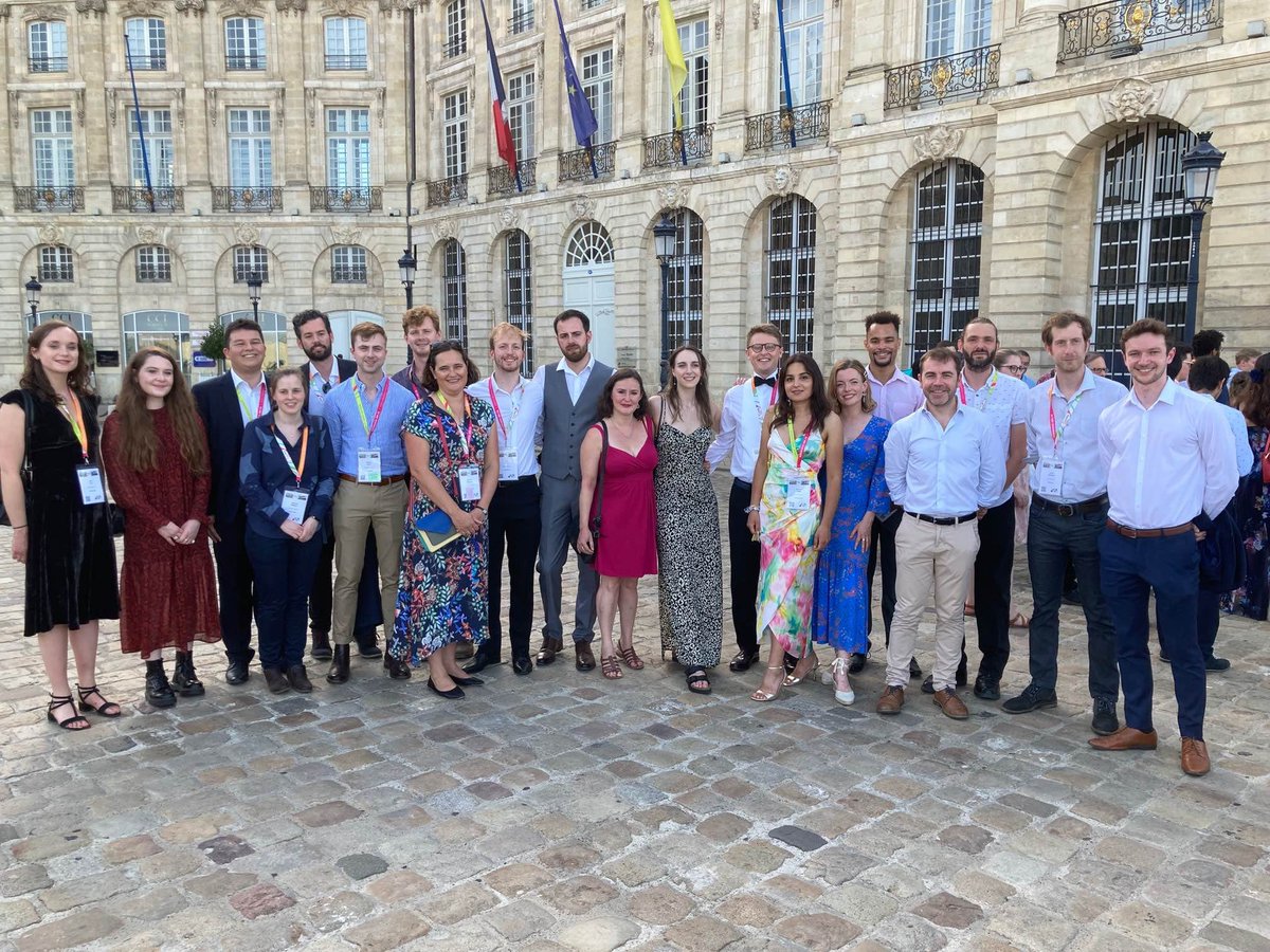 Jack and Sandeep representing the Jones group at #BPC2022 this week! A fantastic conference coupled with some great food and wine 🍷