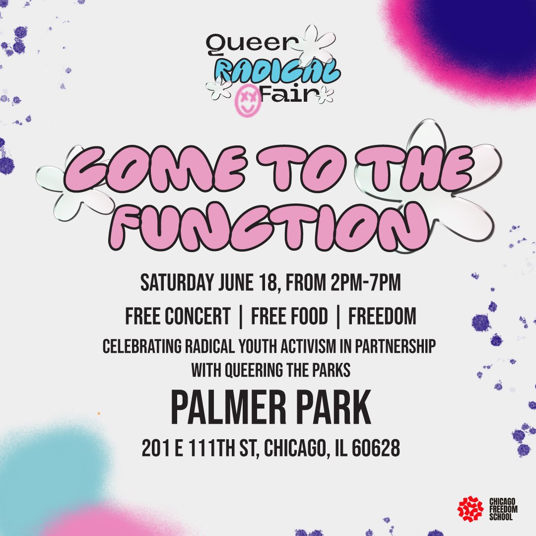 We’re having so much fun out here at the Queer radical Fair and we are LIVE!! We’re here til 7pm! Come out to Palmer Park or tune in! fb.watch/dJXC4J6F6P/