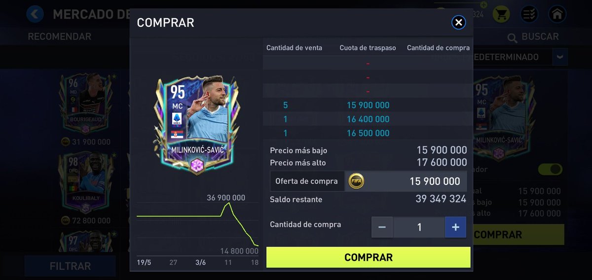 Mis queridas personas que saben del mercado, Creen que milinkoviç saviç este a 10 millones um precio muy accesible oara todos, yo creo que si❤❤ <a href="/tutiofifa/">Tío Fifah 🇨🇴 🇵🇸 حرة</a> <a href="/JuanD327/">juan327</a> <a href="/canfifaz/">Canfifaz🇦🇷</a> <a href="/Derlowen10/">DER LOWEN⚽️</a> <a href="/SombraNSL/">Sombra No Siempre Lúcida</a> <a href="/nitrofm7/">Nitro Fm🐲</a> <a href="/jupafifa/">JUPAFIFA🇨🇴</a> @jesus_lpa @