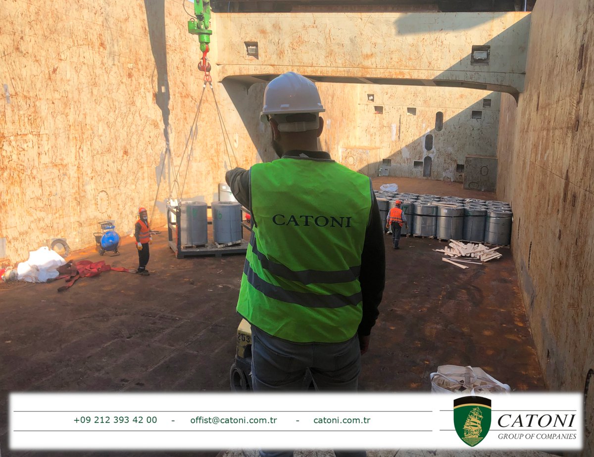 CatoniGroup's tweet photo. We monitor each stage of every shipment closely. These scenes are from one of our break bulk shipments handled by our team. 477 steel coils, 1240 big bags, total 3300 tons ex Diliskelesi
#catonigroup #breakbulk #port #portoperation #shipping #maritime #chartering #catoni https://t.co/7IfUqM2ai8