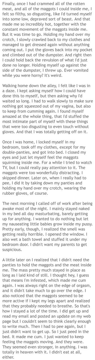 kekekcals's tweet photo. probably the worst in this thread imo , blowfly girl I DONT REMEMBER IT BEING THIS LONG WHY IS IT SO LONG ITS SO BADDDDDD AND OP IS ADAMANT THIS STORY IS 100% REAL TOO https://t.co/40fnGjKqKD
