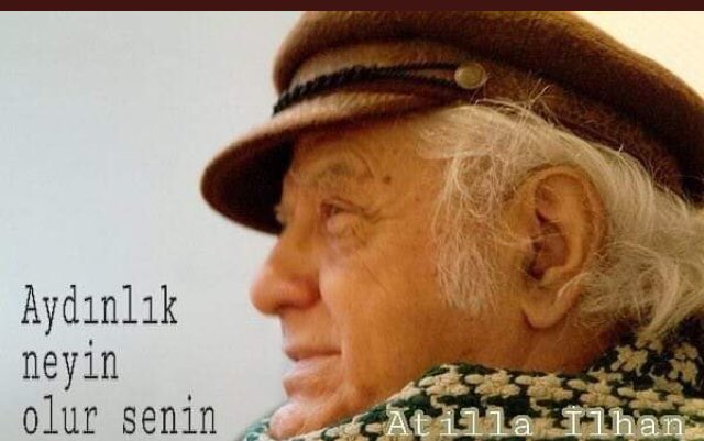 CemileLgor's tweet photo. Aydınlık neyin olur senin

#atillailhan https://t.co/A3FxY50yqN
