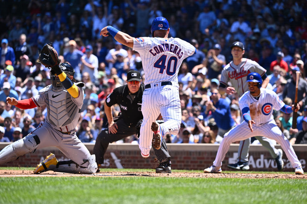 ESPNInsights's tweet photo. Willson and William Contreras are the first brothers to start at catcher in the same game since Yadier and José Molina in a Cardinals vs Rays game on June, 10, 2014. 

h/t @EliasSports https://t.co/1sj138OIrt