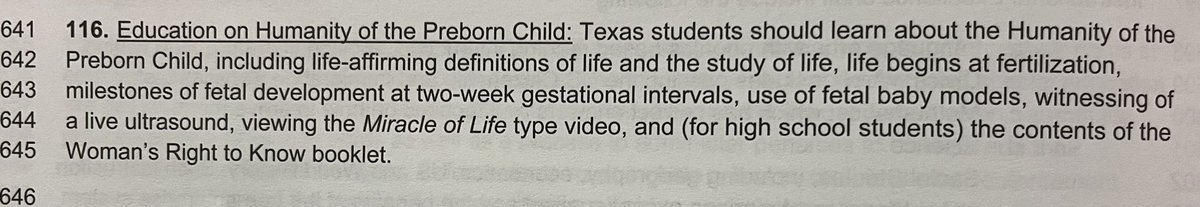 sewellchan's tweet photo. I’m reporting with ⁦@eric_neugeboren⁩ from ⁦@TexasGOP⁩ convention in Houston, where the draft platform calls for requiring students to learn that life begins at fertilization and to listen to live ultrasounds. Story coming soon. https://t.co/7UZ67qn2dE