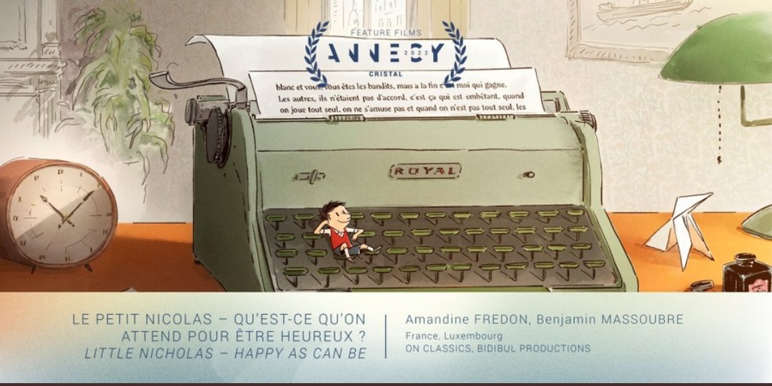 #PremioCristal al #MejorLargometraje a #LePetitNicolas de #AmandineFredon y #BenjaminMassoubre

✨🍿 #FestivalDeAnnecy #AnnecyFestival

Día 6 🎞️⛵