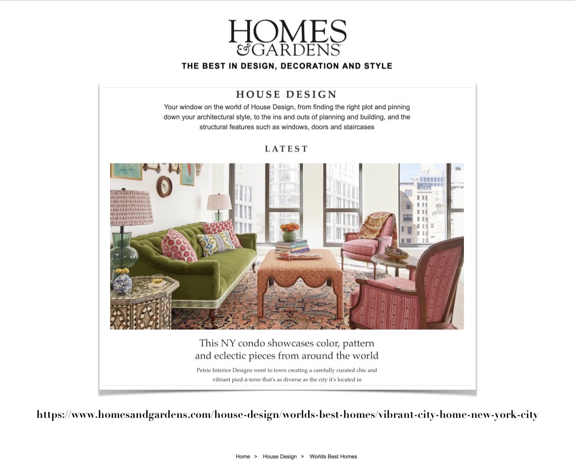 PetriePoint's tweet image. Honored to have my #Gramercypark project named one of @homesandgardens “Worlds Best Homes”! Check it out at homesandgardens.com/house-design/w…