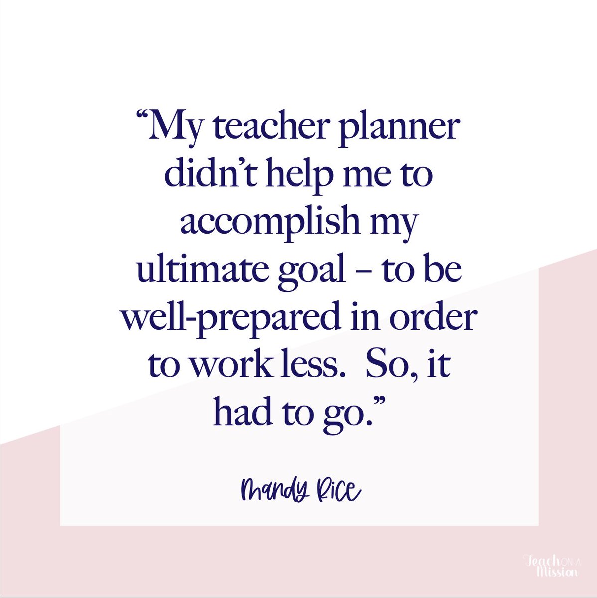teachonam1ssion's tweet photo. If the same is true for you, it's time for an upgrade.
#teacherplanner #planner #teacherlife #dailyplanner #fullfocusplanner https://t.co/DqdwmMkxVR