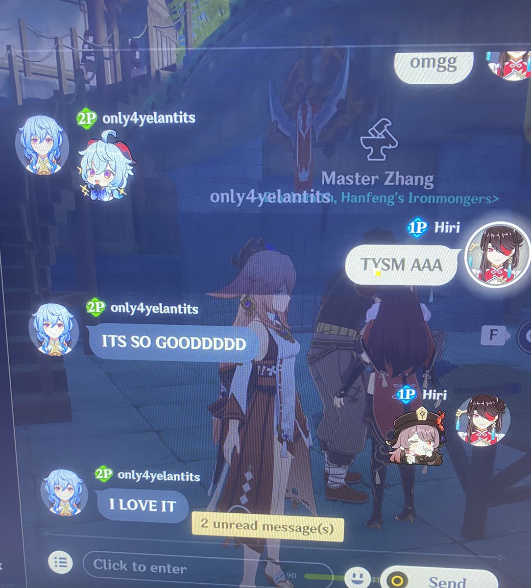 vanilliawitch's tweet photo. was just about to log out of #genshin and omg 😭😭 so sweet this literally saved my week..def gonna sketch again soon after this long week T-T <33 #socute #genshincoop https://t.co/DS7SyGz1yn