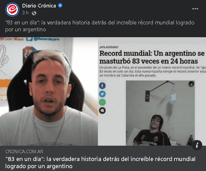 Boe, ya pasó el chiste, mepa que después del repudio por el bardo de los banners de mal gusto sobre el Noba ésta gente de Crónica todavía no entendió el mensaje o están tirando de la soga. Y no, no es viejo, lo volvieron a poner hoy, exactamente hace 3 horas <a href="/momorelojero/">El Calamar de La Plata</a>