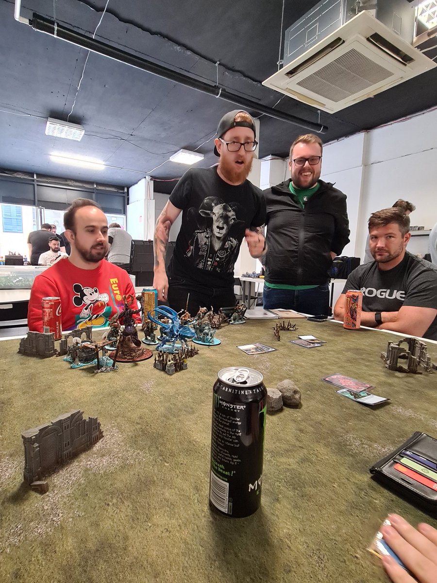 Pairings for the last game of day 1 <a href="/UnderworldGame9/">Underworld Gaming</a> against the other northerners there can be only one! #Nellass