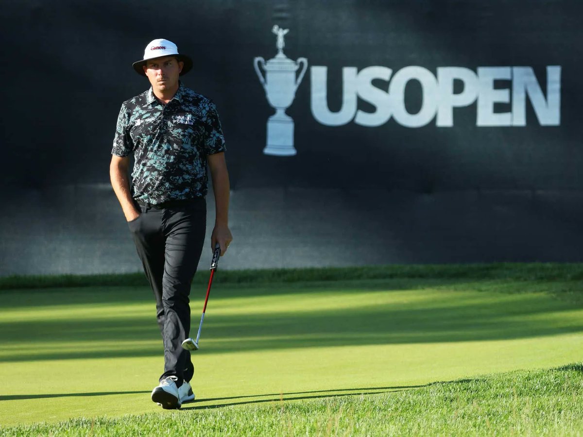 barstoolsports's tweet photo. US Open Co-Leader Joel Dahmen Got Stranded After His Friday Round Because The Valet Gave His Car To Somebody Else https://t.co/l3qSipet1O https://t.co/BoT9QyDHk4