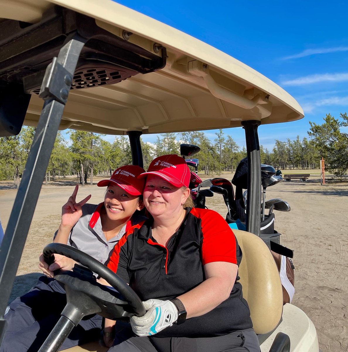 CanadianNorth's tweet photo. This year’s Canadian North #MidnightOpen was a hit! We are proud to be the title sponsor once again of such a long-standing highlight of the #Yellowknife summer season.
@ykgolfclub https://t.co/2ZgRQsK9c1