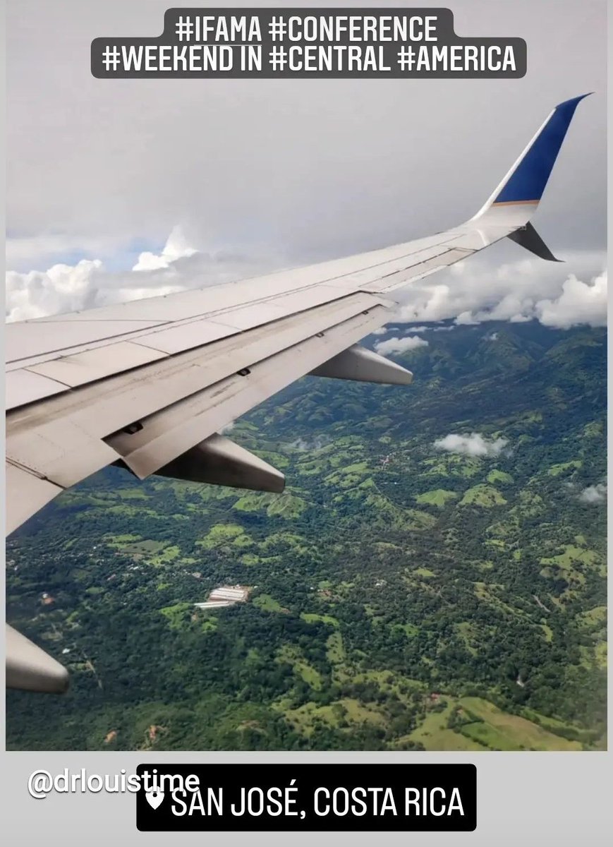 drlouispl's tweet photo. #flight to #sanjose #costarica for the #ifama #conference. This is my first international #conference in 3 years
Viaje a Costa Rica para la conferencia de #ifama2022 
Entusiasmado de reunirme con colegas economistas de todo el mundo! #EconTwitter https://t.co/Wj1uN0AerJ